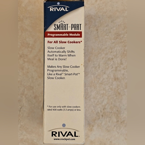 RIVAL Smart Part Programmable Module SP100 - For Slow Cookers & Crock Pots - NEW - Picture 4 of 5